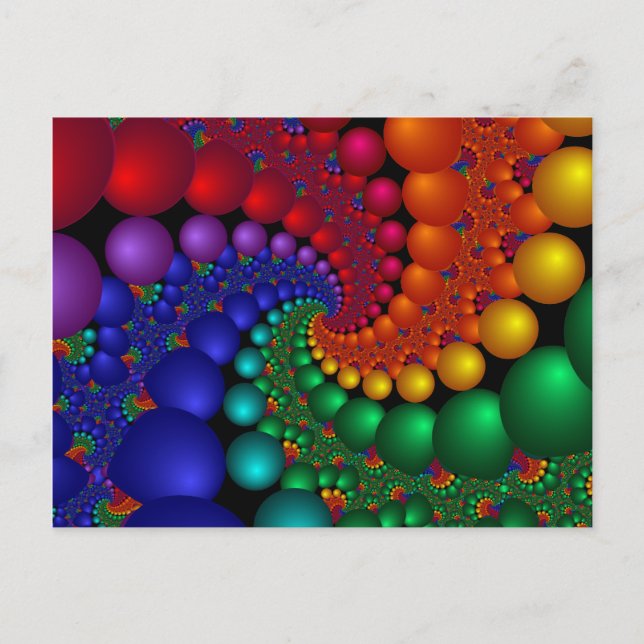 202 Fractal Vykort (Framsida)