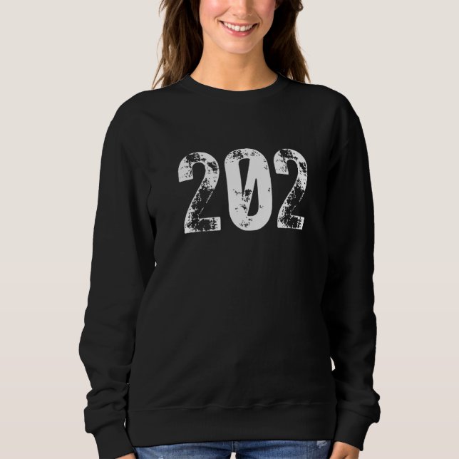 202 områdeskod District of Columbia Washington DC  T Shirt (Framsida)