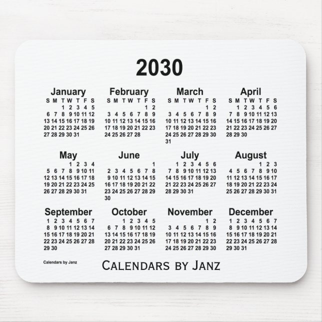 2030 års vitbok av Janz Mouse Pad Musmatta (Framsidan)