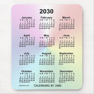 2030 Rainbow Cloud Calendar av Janz Musmatta