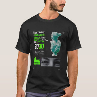 2030 | Våra hjärtas rytm GRATIS Bakre tryck  T Shirt