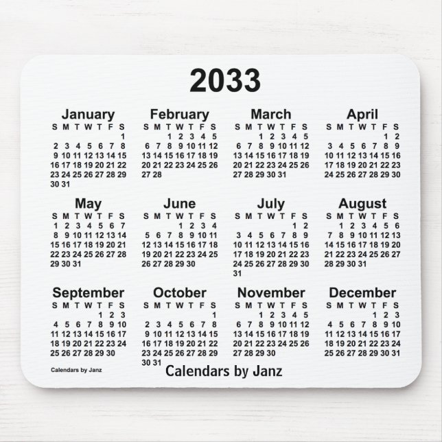 2033 års vitbok av Janz Mouse Pad Musmatta (Framsidan)