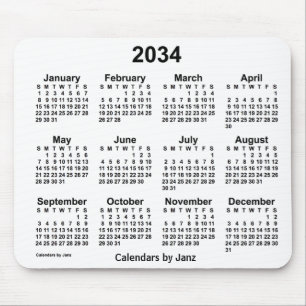 2034 års vitbok av Janz Mouse Pad Musmatta
