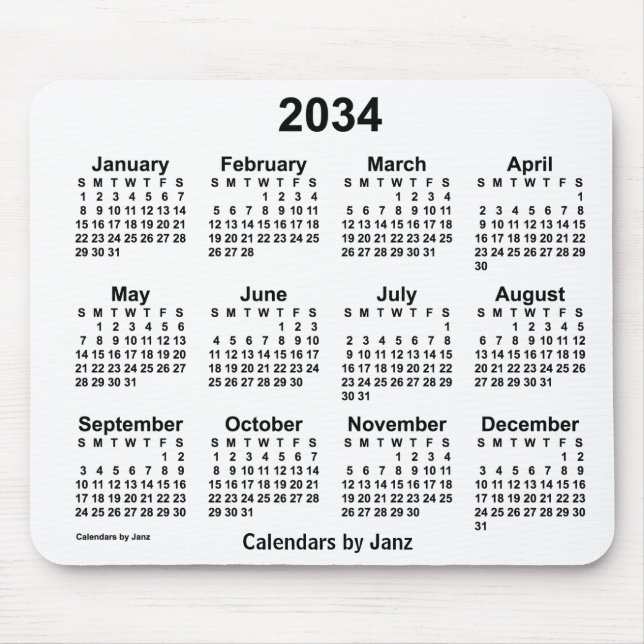 2034 års vitbok av Janz Mouse Pad Musmatta (Framsidan)