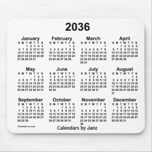 2036 års vitbok av Janz Mouse Pad Musmatta