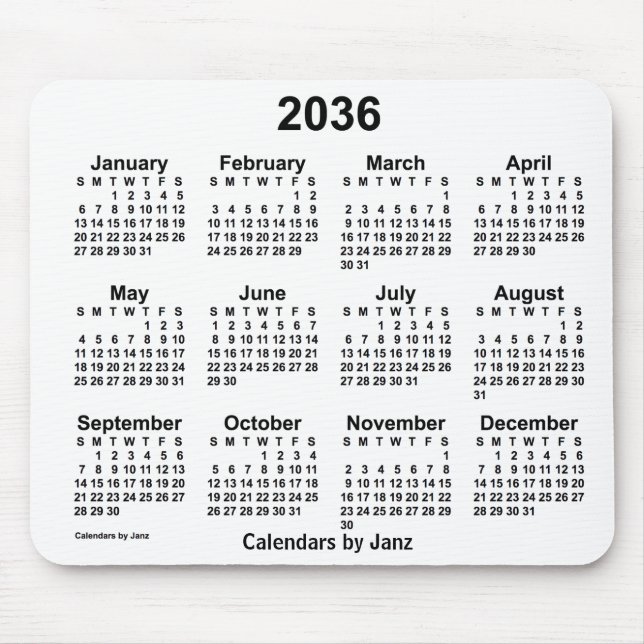 2036 års vitbok av Janz Mouse Pad Musmatta (Framsidan)