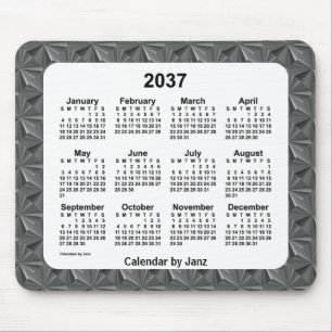 2037 års kalender för svarta diamanter från Janz Musmatta