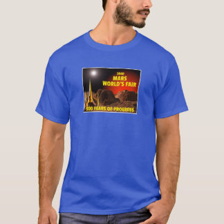 2040 Mars världs mässa Tee Shirt