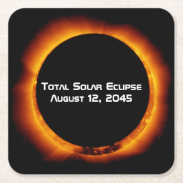 2045 Totalt solcellsbatteri Underlägg Papper Kvadrat