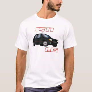 205 GTI 1.6 87 88 89 90 Noir T Shirt