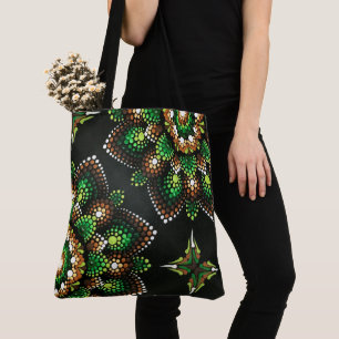 205 - Natur Mandala - Tote Bag Tygkasse