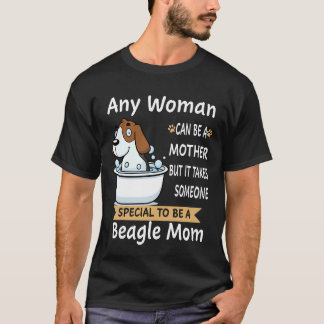 205 Speciellt för att vara en beagle Mamma T Shirt