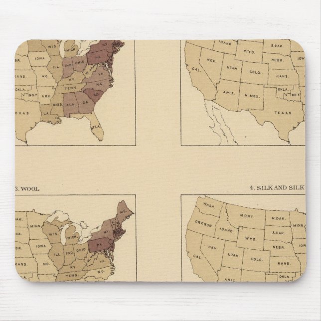 205 Tillverkning/kvadratmil Musmatta (Framsidan)