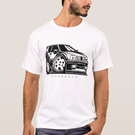 205 Ton Art Car Enthusiast T Shirt