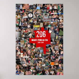 206 Minneshögtidligt Poster