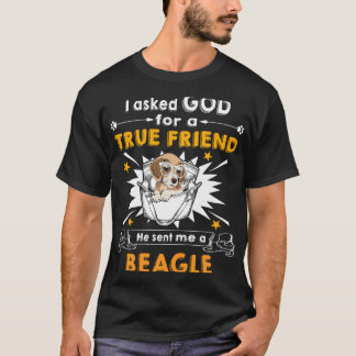 207 Apott Gud True Friend a Beagle T Shirt