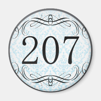 207 Områdeskod Magnet