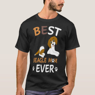 208 Best Beagle Mamma någonsin T Shirt