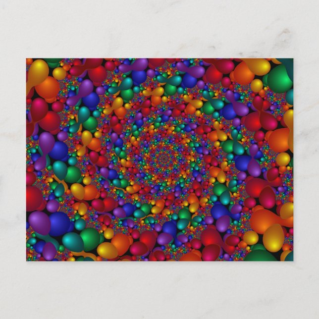 208 Fractal Vykort (Framsida)