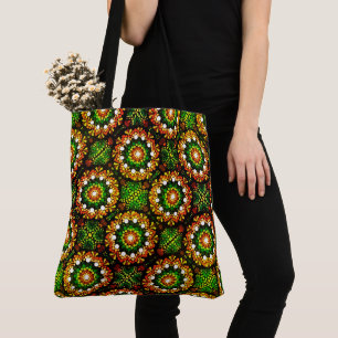 208 - Rainforest Mandala - Tote Bag Tygkasse
