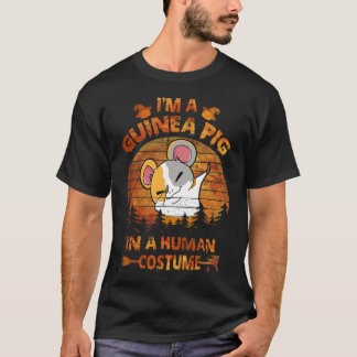 209 är jag en guineansk Gris i ett mänskligt kuste T Shirt