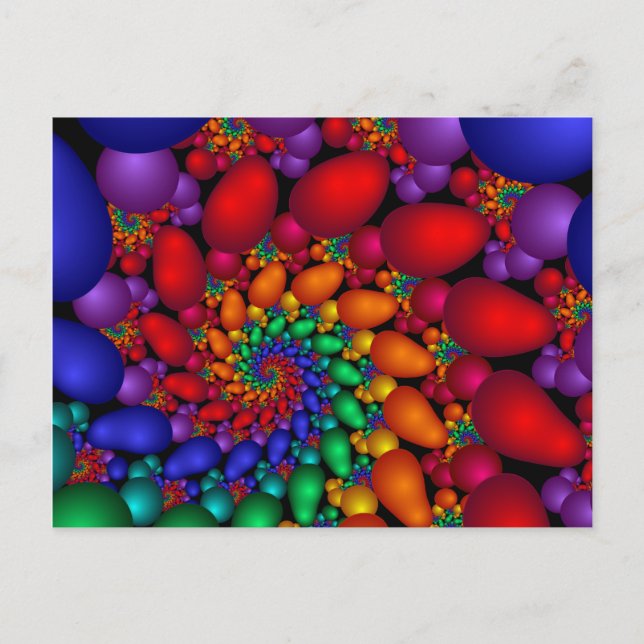 209 Fraktal Vykort (Framsida)