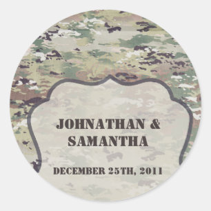 20 - 1,5-tums favoritstickers-arméns OCP Camo Unif Runt Klistermärke