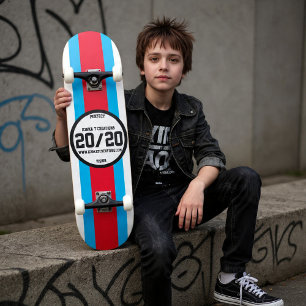 20/20-Perfektens vision Mini Skateboard Bräda 18,5 Cm