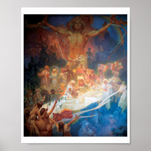 #20 Apoteos hos slaverna Mucha Poster