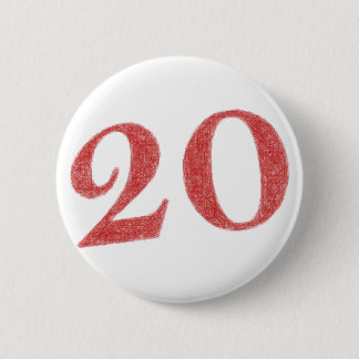 20 år årsdag knapp