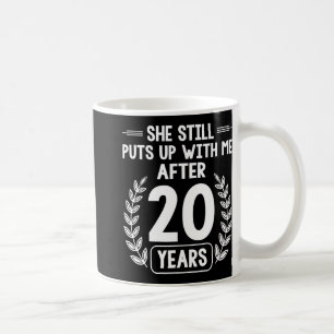 20 år av Giftermål Make, 20:e årsjubileet Kaffemugg
