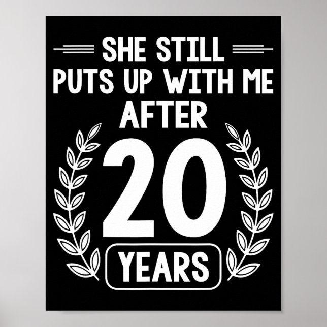 20 år av Giftermål Make, 20:e årsjubileet Poster (Framsidan)
