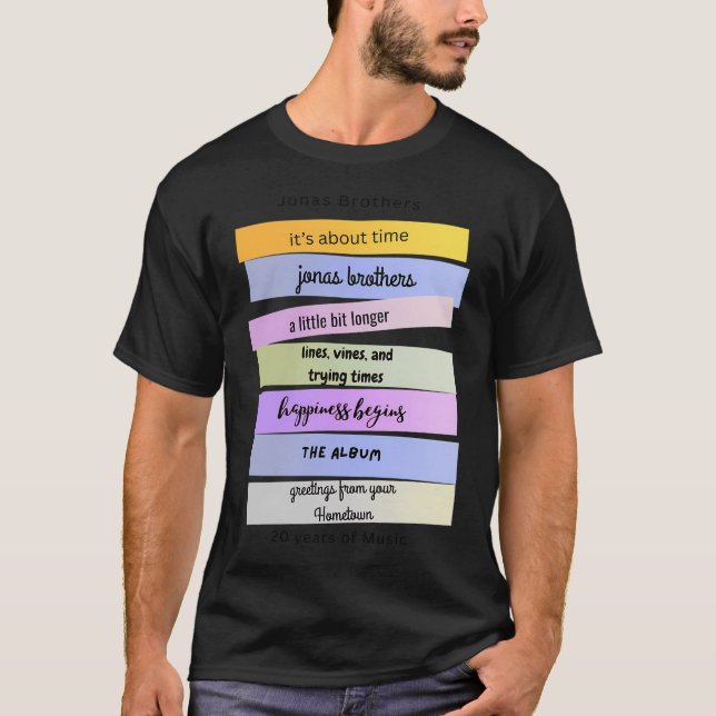 20 år av musik t shirt (Framsida)