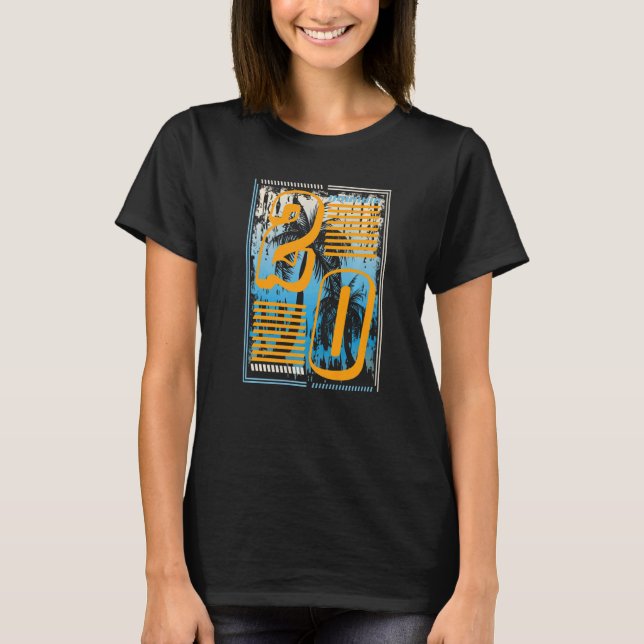 20 år gammal 20:e födelsedagen 22 t shirt (Framsida)