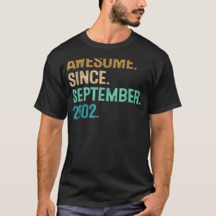 20-årig Fantastisk sedan september 2002 20:e bir T Shirt