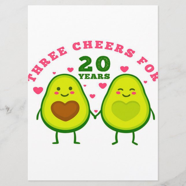 20 års bröllopsjubileum| makepresent meny (Framsida)