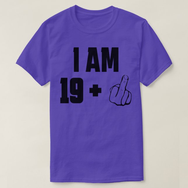 20-årsdag 3 t shirt (Design framsida)
