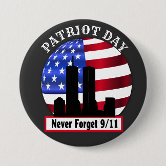 20-årsdagen 9/11 Glöm aldrig Knapp