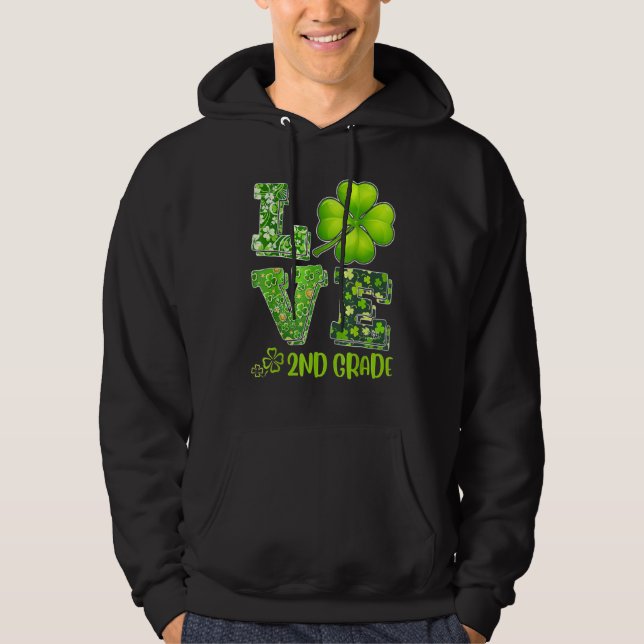 20-årsdagen för kärlek, andra Klass, St Patrick S  Hoodie (Framsida)