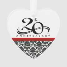 20-årsdagen Julprydnad