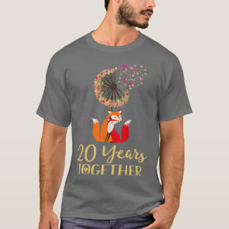 20-årsjubileum - ett par t shirt