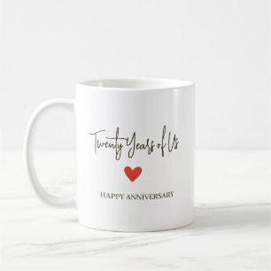 20-årsjubileum – Tjugotvå år av oss Kaffemugg