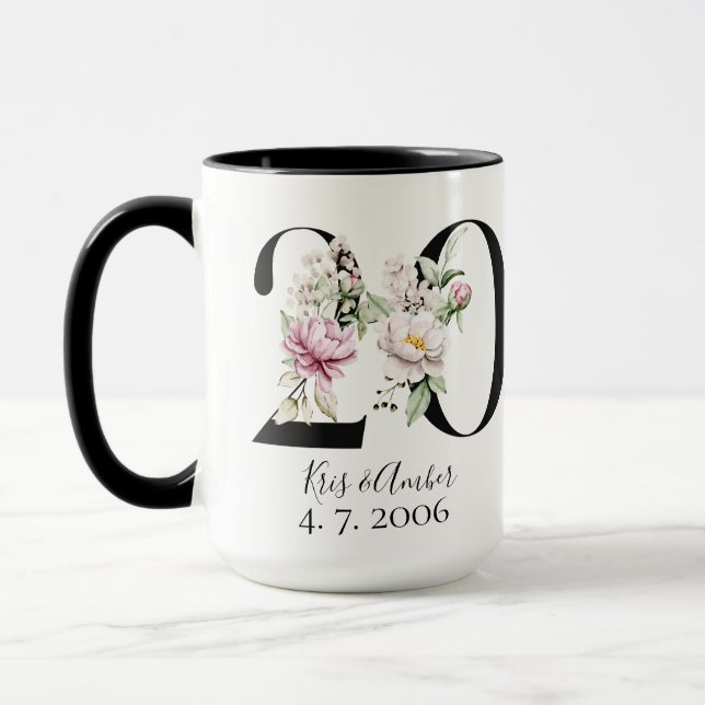 20-årsjubileumskopp mugg (Vänster)