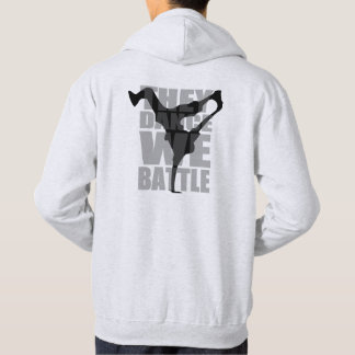 20% AV/dem dansar, oss slåss (hoodien) Sweatshirt Med Luva
