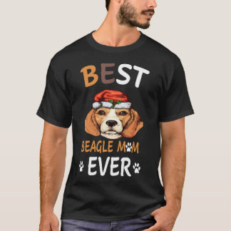 20 Bästa Beagle Mamma någonsin T Shirt