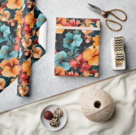 #20-Blommönster Presentpapper