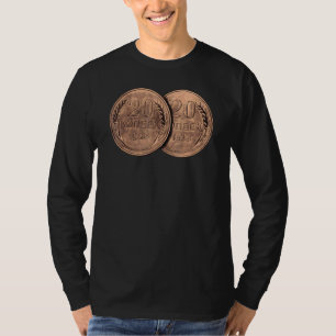 20 Cents Sovi8 Vintage Propaganda T Shirt