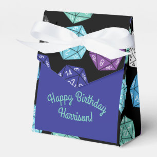 20 DDND-spel med sidokörning Barns födelsedag Part Presentaskar