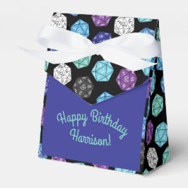 20 DDND-spel med sidokörning Barns födelsedag Part Presentaskar