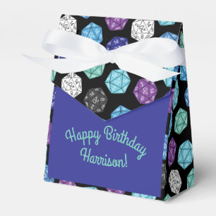 20 DDND-spel med sidokörning Barns födelsedag Part Presentaskar